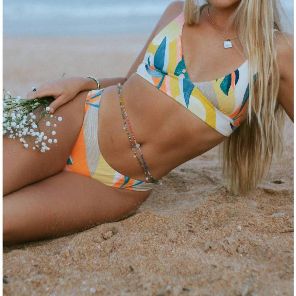 NEW IMSY justine bikini bottom in cabana
